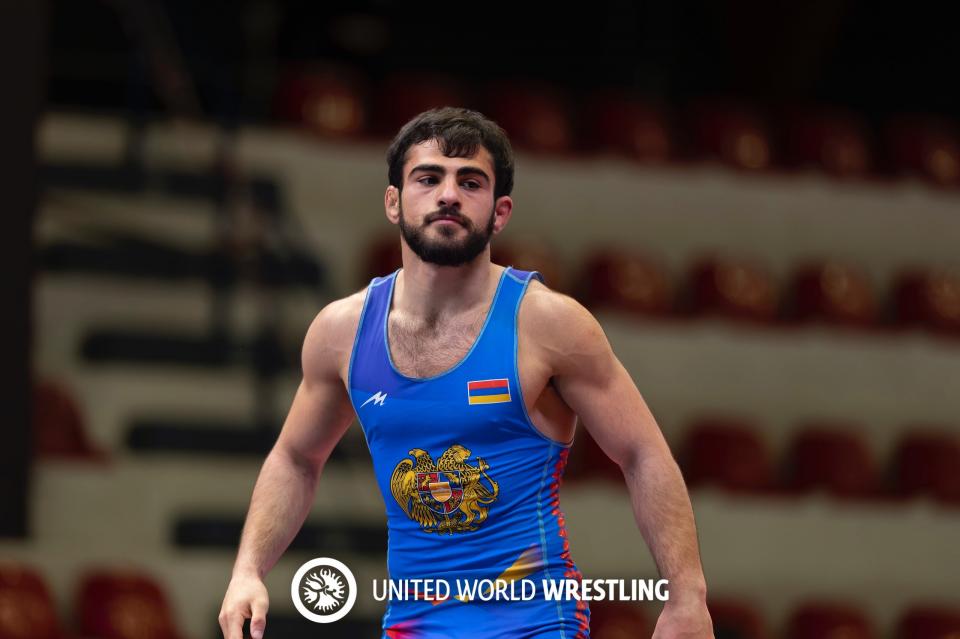 Armenian wrestler Levik Mikaelyan wins European U-23 Championship