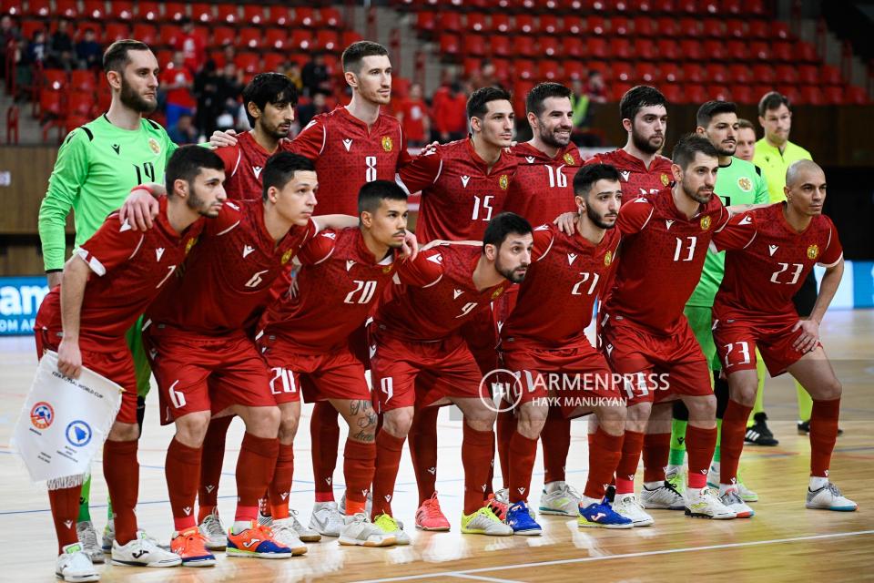 Armenia qualifies for UEFA Futsal EURO 2026