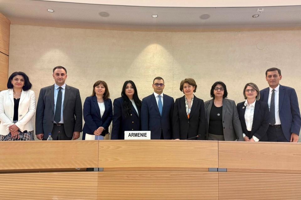 Le vice-ministre des Affaires étrangères a présenté à Genève les problèmes liés aux personnes déplacées du Haut-Karabakh et aux prisonniers de guerre arméniens détenus en Azerbaïdjan