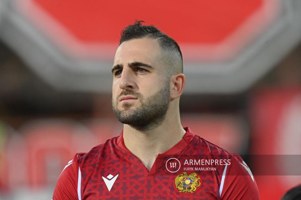 Armenia’s Tigran Barseghyan announces international retirement