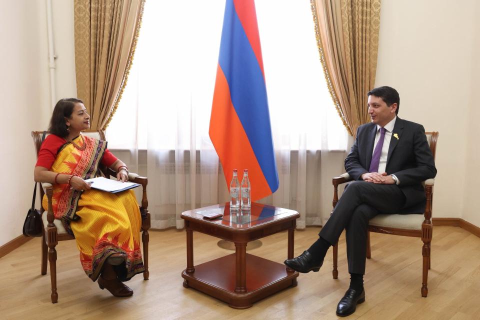 Armenia e India planean firmar un memorando de cooperación en gestión de finanzas públicas