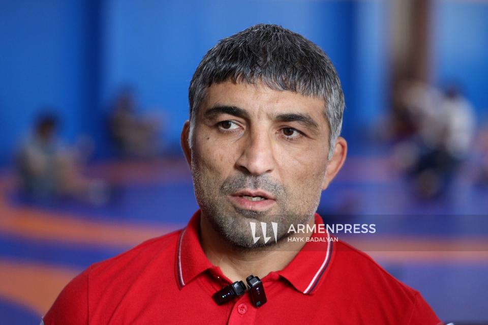 Ազատ ոճի ըմբշամարտի հավաքականի մարզիչը մեծ սպասելիքներ ունի ԵԱ-ի մասնակից փորձառու մարզիկներից