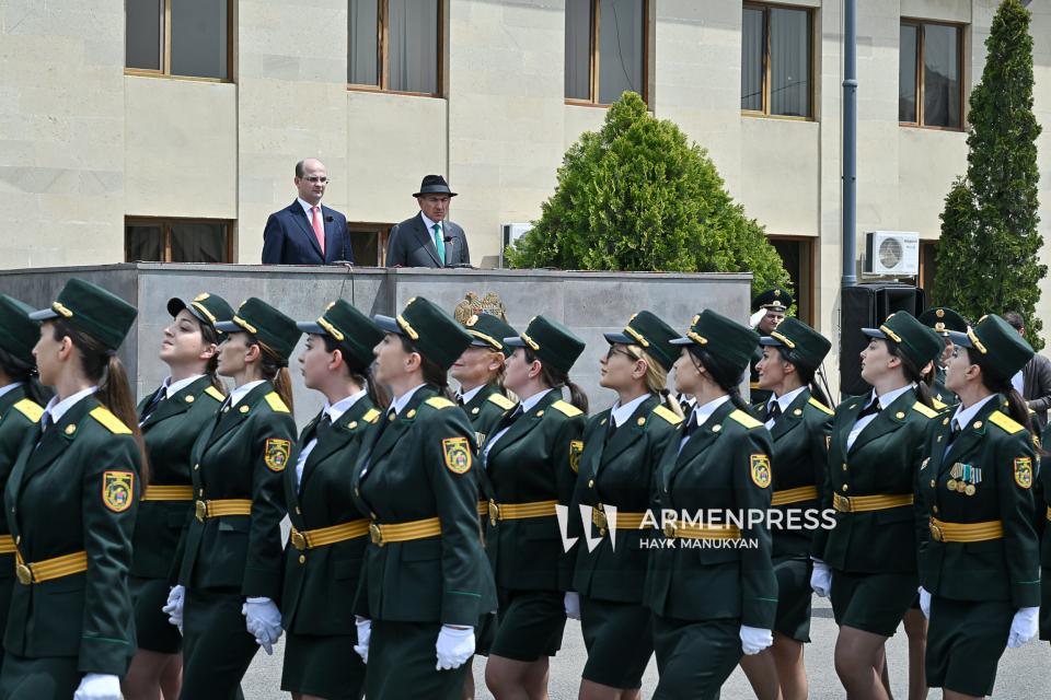 Ազգային անվտանգության ծառայության սահմանապահ զորքերի օրվա առթիվ կազմակերպված միջոցառումը