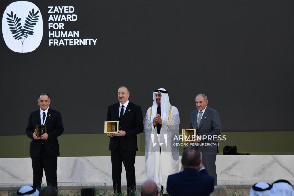 Նիկոլ Փաշինյանի ստացած «Զայեդ» մրցանակի մասին պատմող ֆիլմն արժանացել է Webby Awards-ի գլխավոր մրցանակին