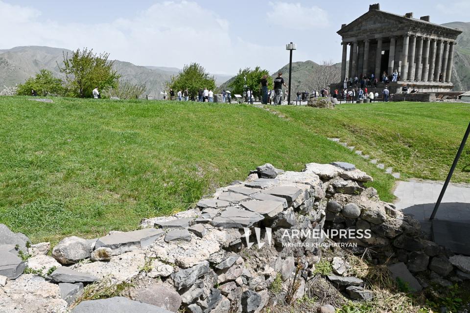 Նախորդ տարվա ապրիլի համեմատ այս տարի Հայաստան այցելած զբոսաշրջիկների թիվն ավելացել է 39 տոկոսով