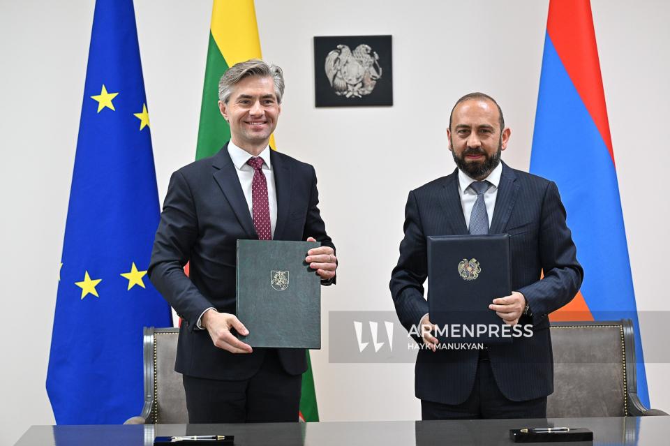 Հայաստանն ու Լիտվան  ռազմավարական գործընկերության փաստաթուղթ են ստորագրել