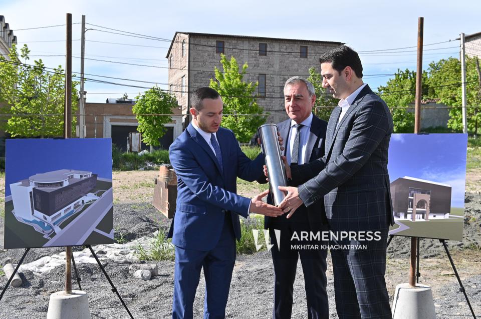 «Ինտեգրալ Սոլյուշնս» տեխնոլոգիական նոր կենտրոնի հիմնարկեքի արարողությունը