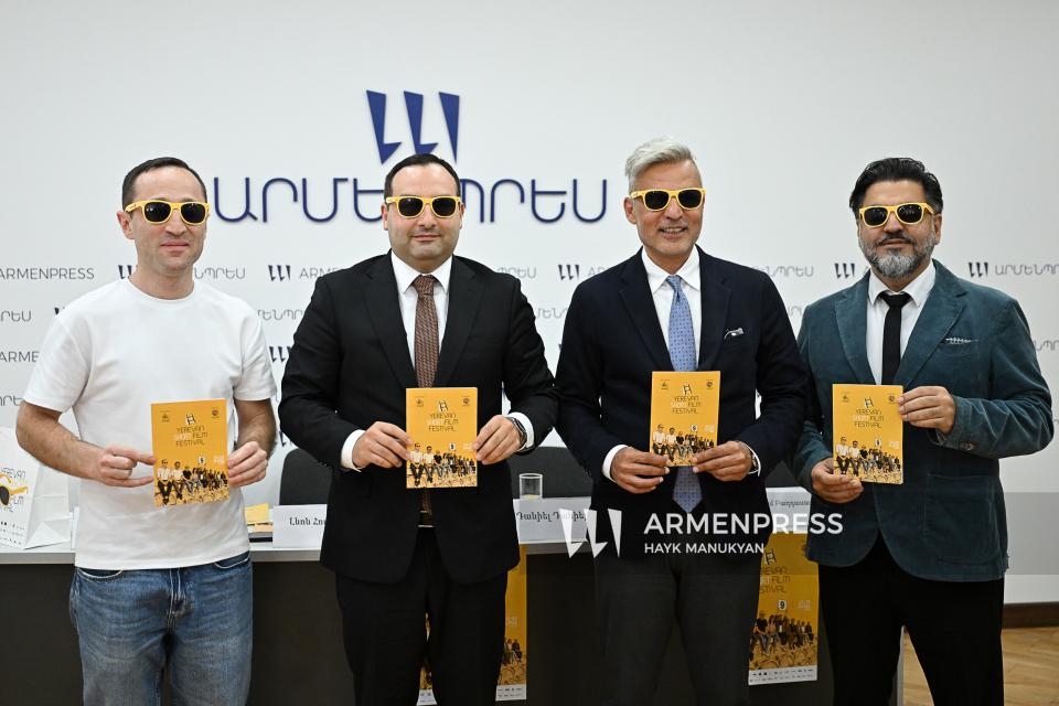 Press conference on 9th Yerevan International Short Film Festival