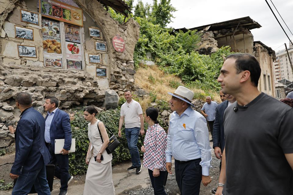 Վարչապետն այցելել է «Կոնդ». դիտարկվել է  թաղամասի քաղաքաշինական հայեցակարգի իրականացման հնարավորությունը