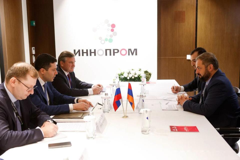 Հայաստանը և Ռուսաստանը քննարկել են առևտրատնտեսական հարաբերությունների ընթացիկ զարգացումները