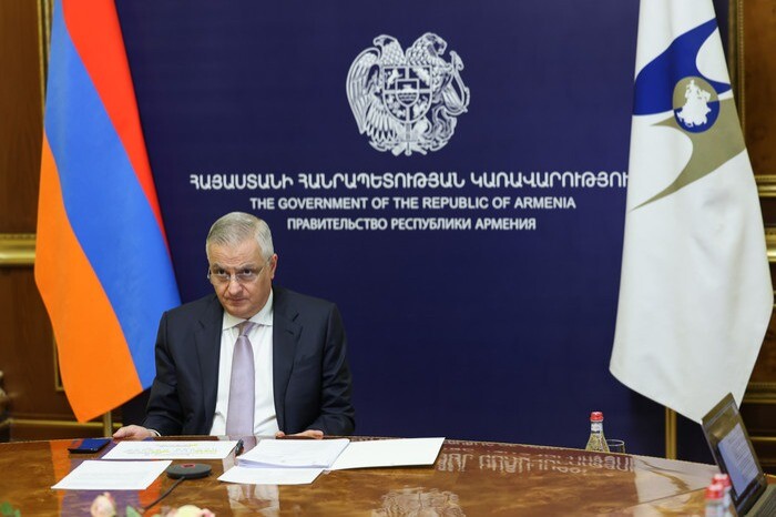 Armenian deputy PM Grigoryan takes part in EEC Council meeting