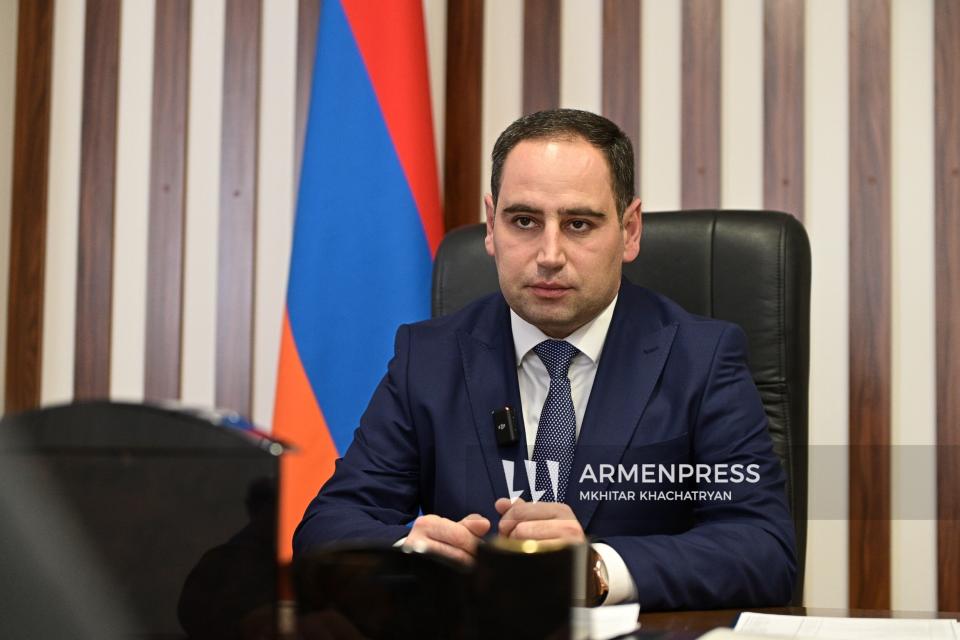 Armenian territorial administration minister dispatched to Iran for official visit