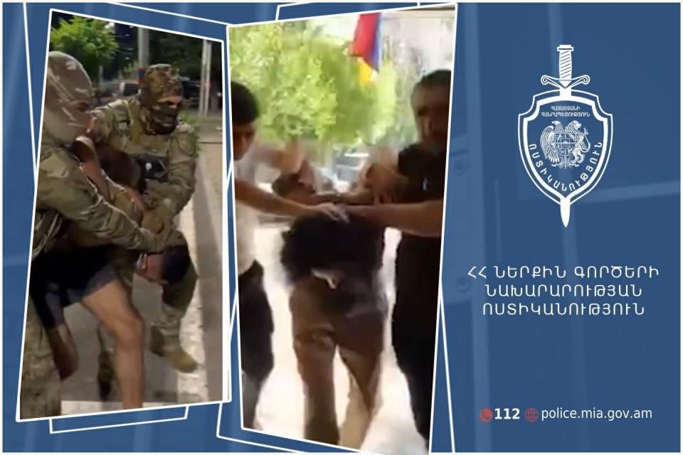 Уголовная полиция МВД РА раскрыла преступление, произошедшее на улице Мурацана: есть задержанные