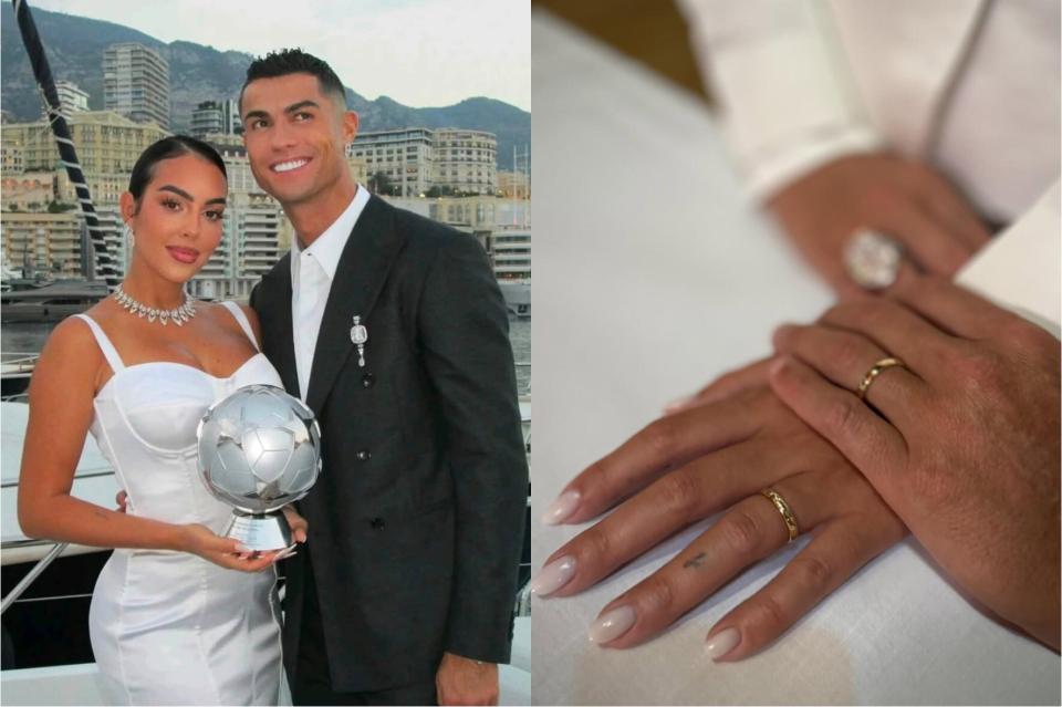 Cristiano Ronaldo confirms marriage to long-time partner Georgina Rodriguez