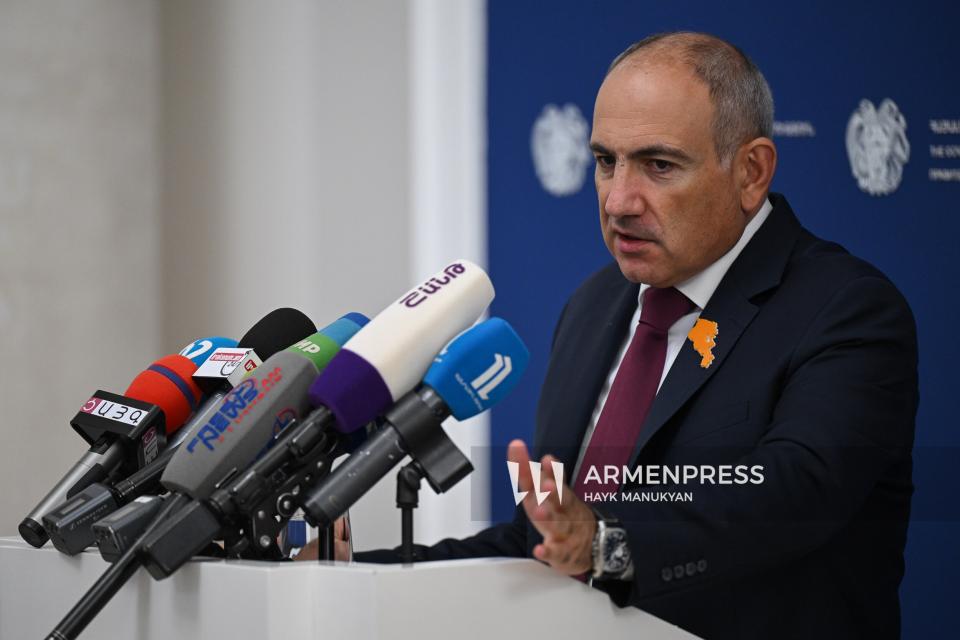 Նիկոլ Փաշինյանի ճեպազրույցը
