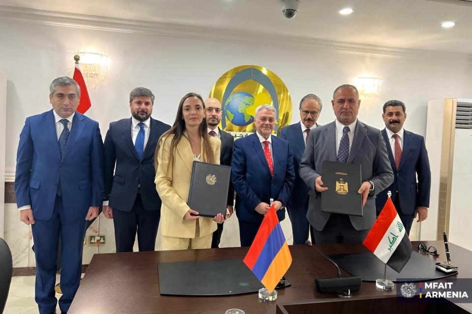 Բաղդադում քաղաքական խորհրդակցություններ են տեղի ունեցել Հայաստանի և Իրաքի միջև