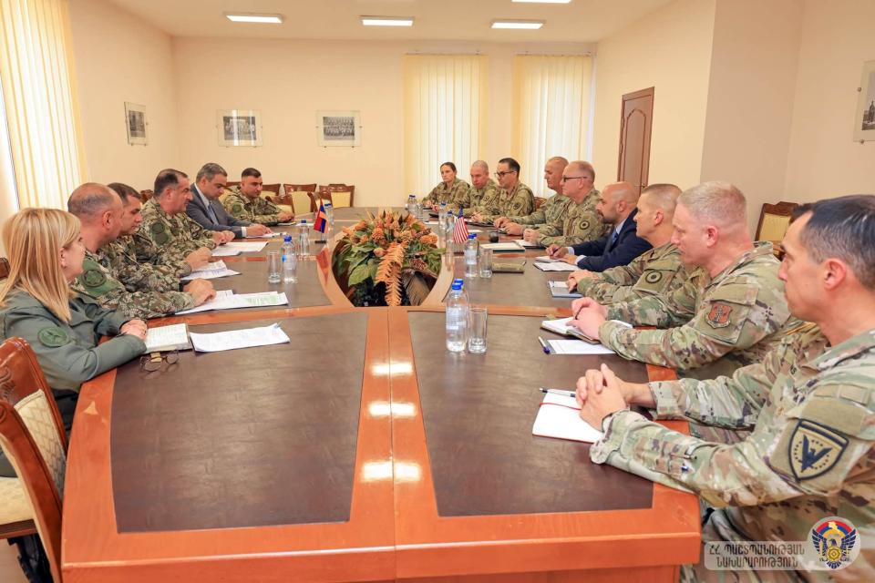 Armenian Armed Forces, Kansas National Guard discuss cooperation