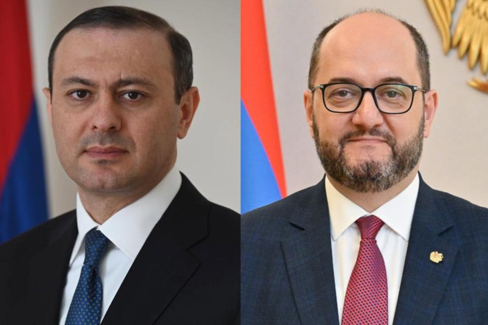 Արմեն Գրիգորյանը և Արայիկ Հարությունյանը պարգևատրվել են «Հայրենիքին մատուցած ծառայությունների համար» 1-ին աստիճանի մեդալով