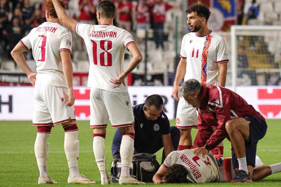 Artyom Bandikyan sidelined for around three weeks