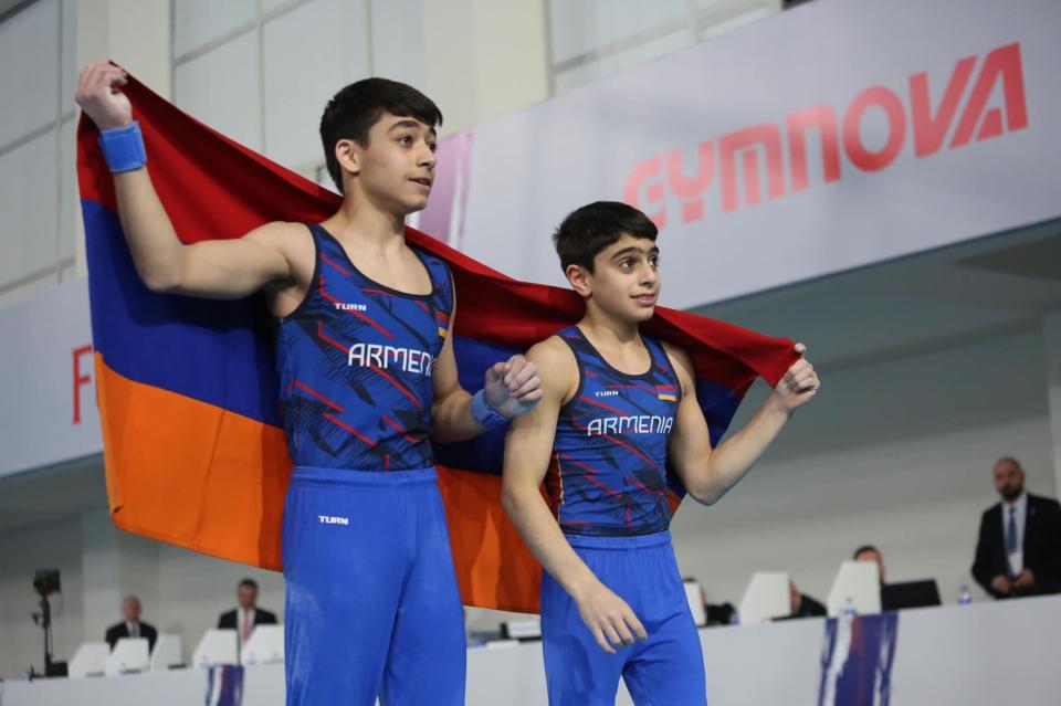 Armenia’s artistic gymnastics team holds training camp ahead of World Championships