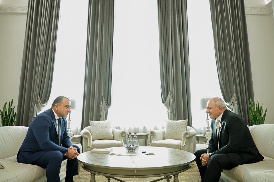 Prime minister meets Constitutional Court president as six-year term draws to a close