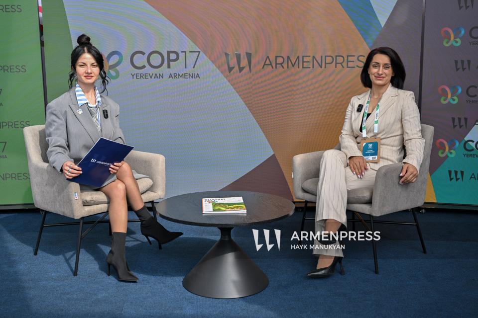 Green standards and sports centres: Nazik Avdalyan discusses new project at COP17