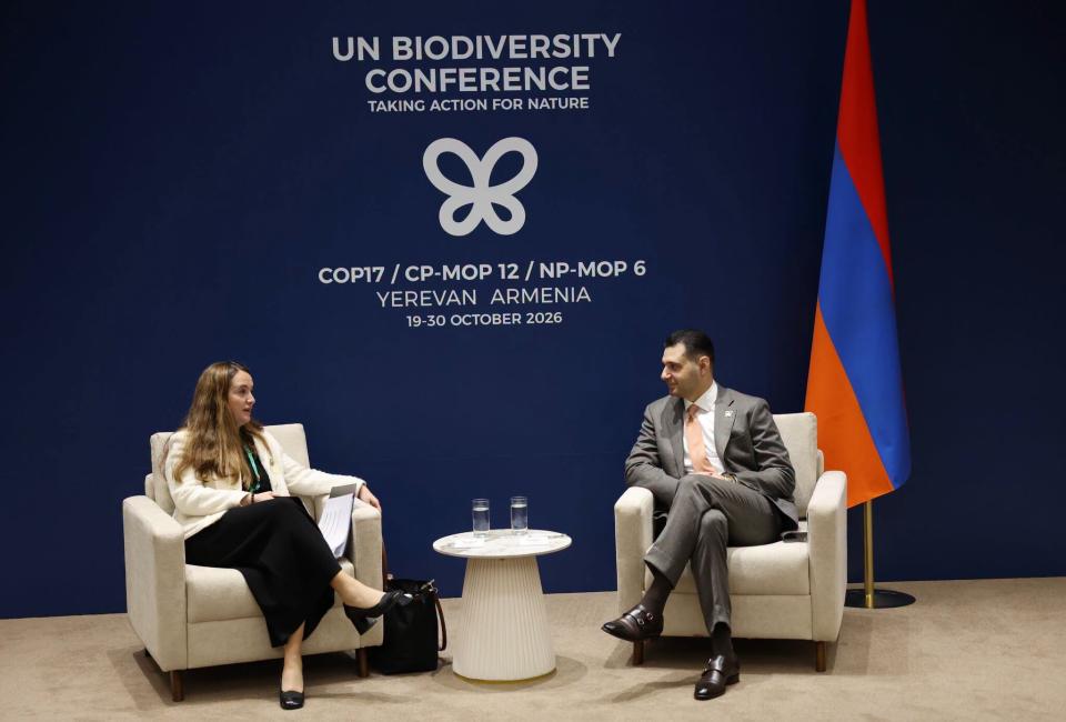 ՀՀ ՇՄ նախարարը IUCN-ի գլխավոր տնօրենի հետ քննարկել է Երևանում կազմակերպության գրասենյակ հիմնելու հնարավորությունը