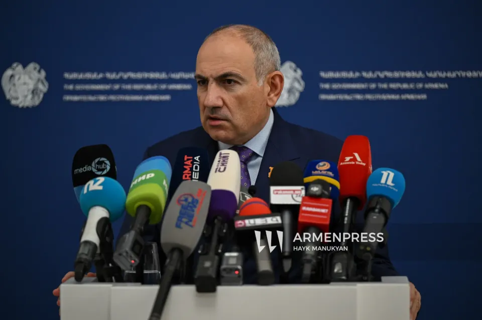 Նիկոլ Փաշինյանի ճեպազրույցը