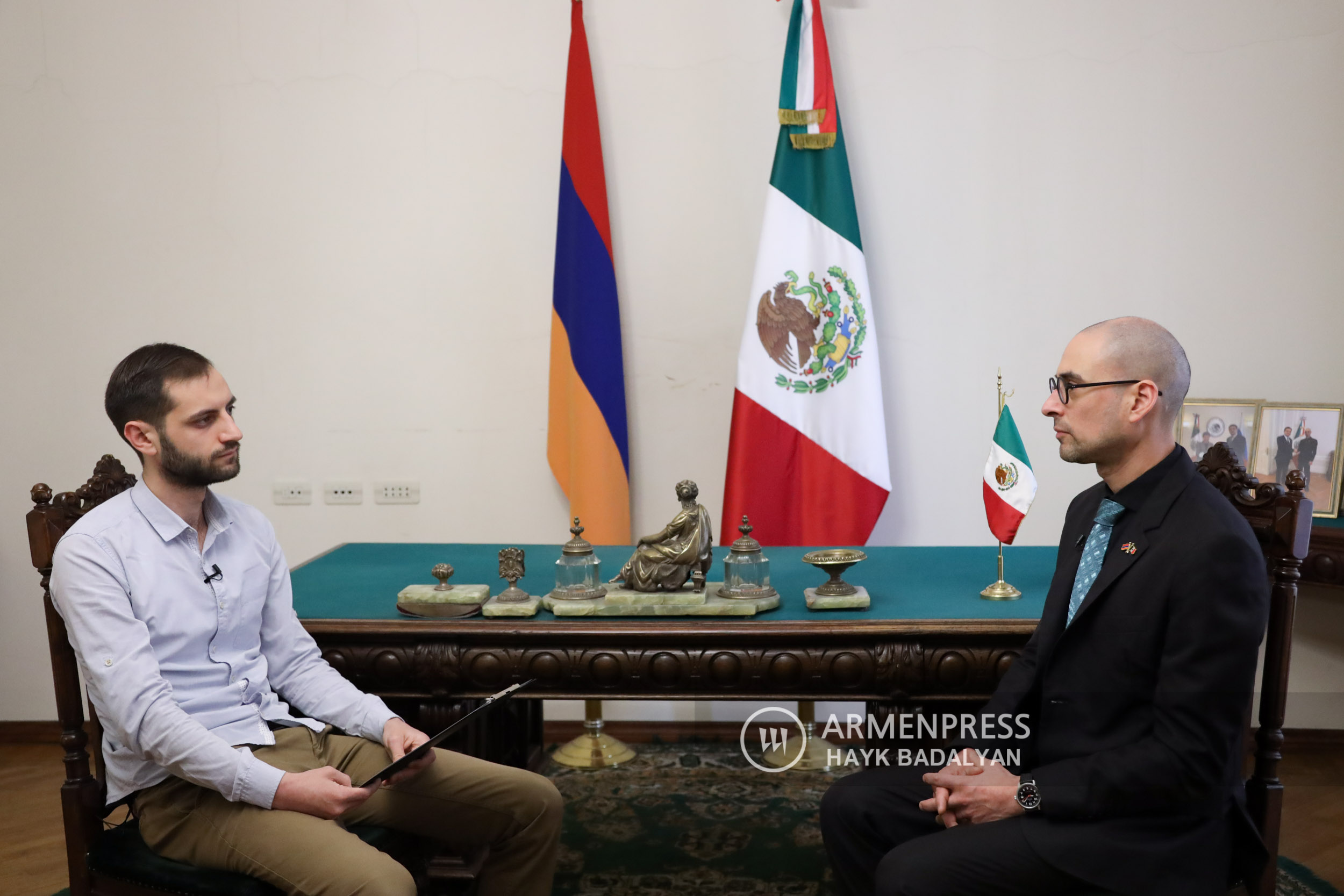 Hubungan Armenia-Meksiko, Koridor Lachin, prospek pembukaan kedutaan.  Wawancara eksklusif “Armenpress” dengan Duta Besar Meksiko untuk Armenia