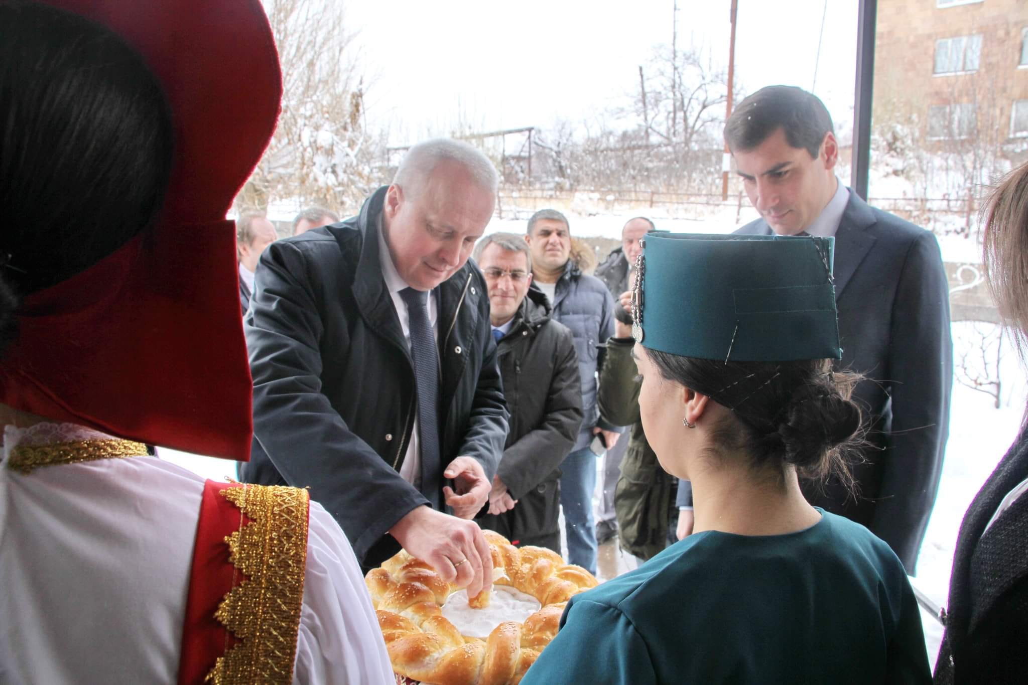 The Russian Ambassador to Armenia visits the city of Jermuk