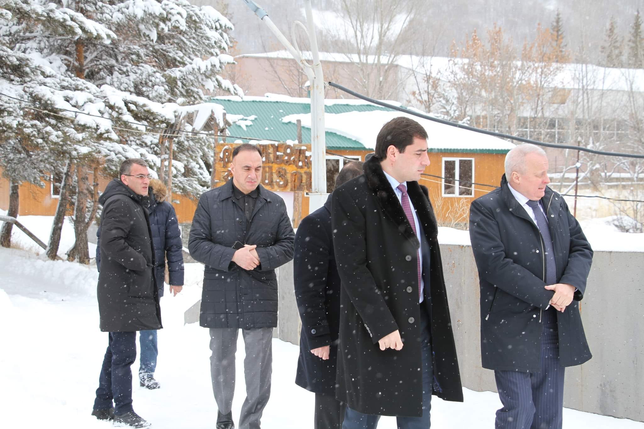 The Russian Ambassador to Armenia visits the city of Jermuk