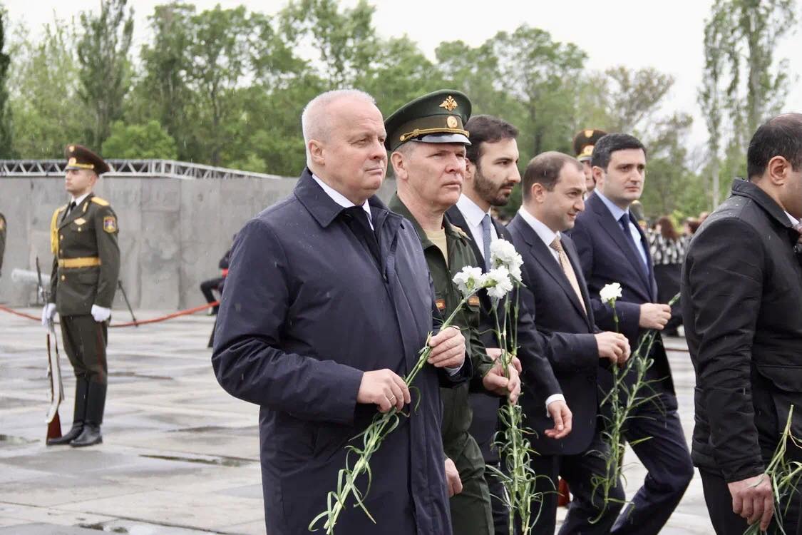 ‘On this day, we mourn together with the Armenian people,’ Russian embassy 