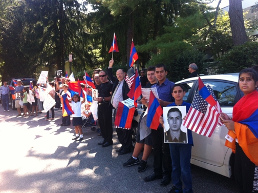  Safarov case was irony against justice: Washington Armenians again launched rally 
