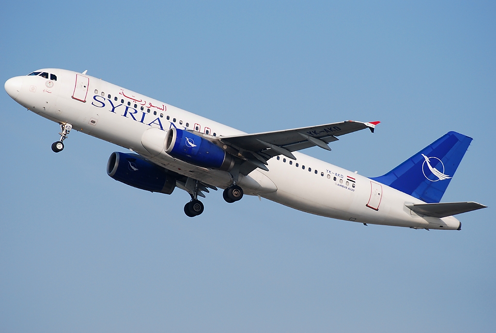 "Syrian Airlines" will use airspace of Iran and Iraq for the Yerevan-Aleppo-Yerevan flight