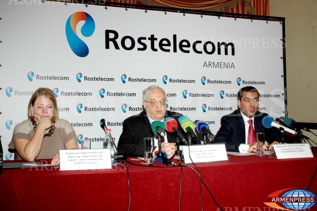  «Ռոստելեկոմ»-ը Հայաստանում սկսեց մատուցել հեռահաղորդակցման 
ծառայություներ