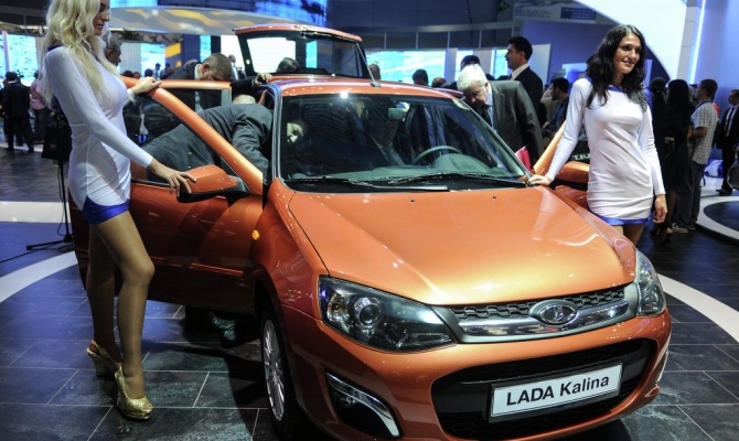 Lada Kalina Sport конвейер