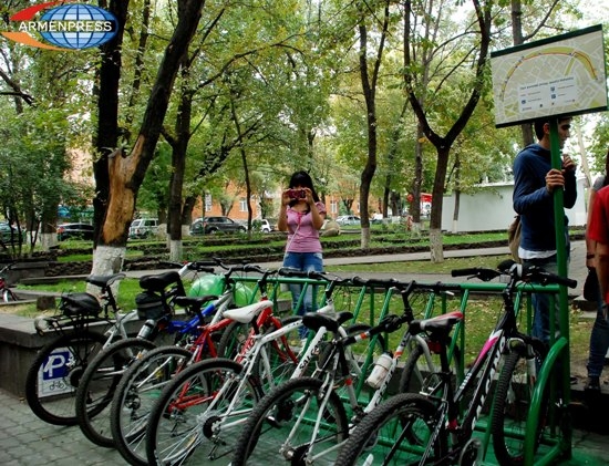Bicycle becomes popular in Armenia