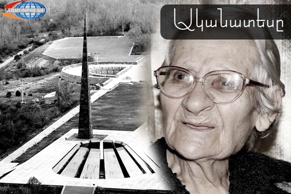 «Свидетель»: 103-летняя Мари Давтян со слезами на глазах вспоминает о том, как одним 
ударом ятагана на ее глазах была убита мать и о чудотворной семейной реликвии