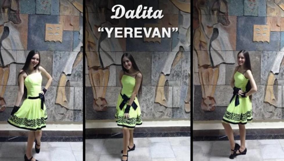 Երգչուհի Դալիթան երգ է նվիրել Երեւանի տոնին