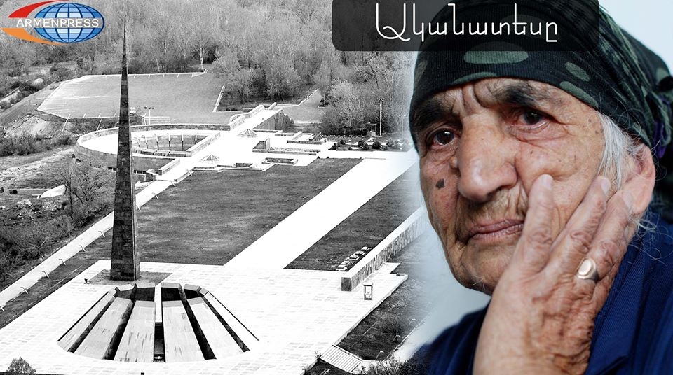 "The eyewitness": 104-year-old survivor prays for Armenian Genocide recognition