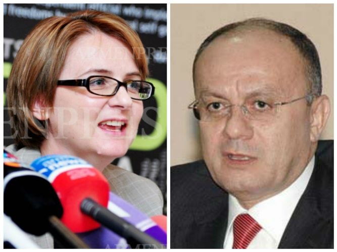 Seyran Ohanyan and UK Ambassador to Armenia reaffirm standpoint on exclusively 
peaceful solution of Karabakh conflict