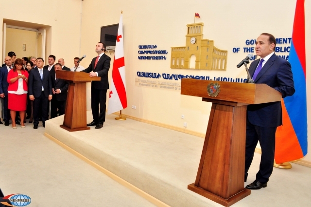 Բագրատաշեն-Սադախլո նոր կամուրջ կկառուցվի. Հայաստանի եւ Վրաստանի 
վարչապետները գոհ են հանդիպումից