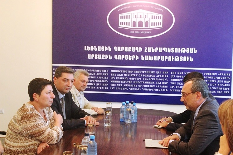 Karabakh FM hosts Lithuania-Karabakh Friendship Group