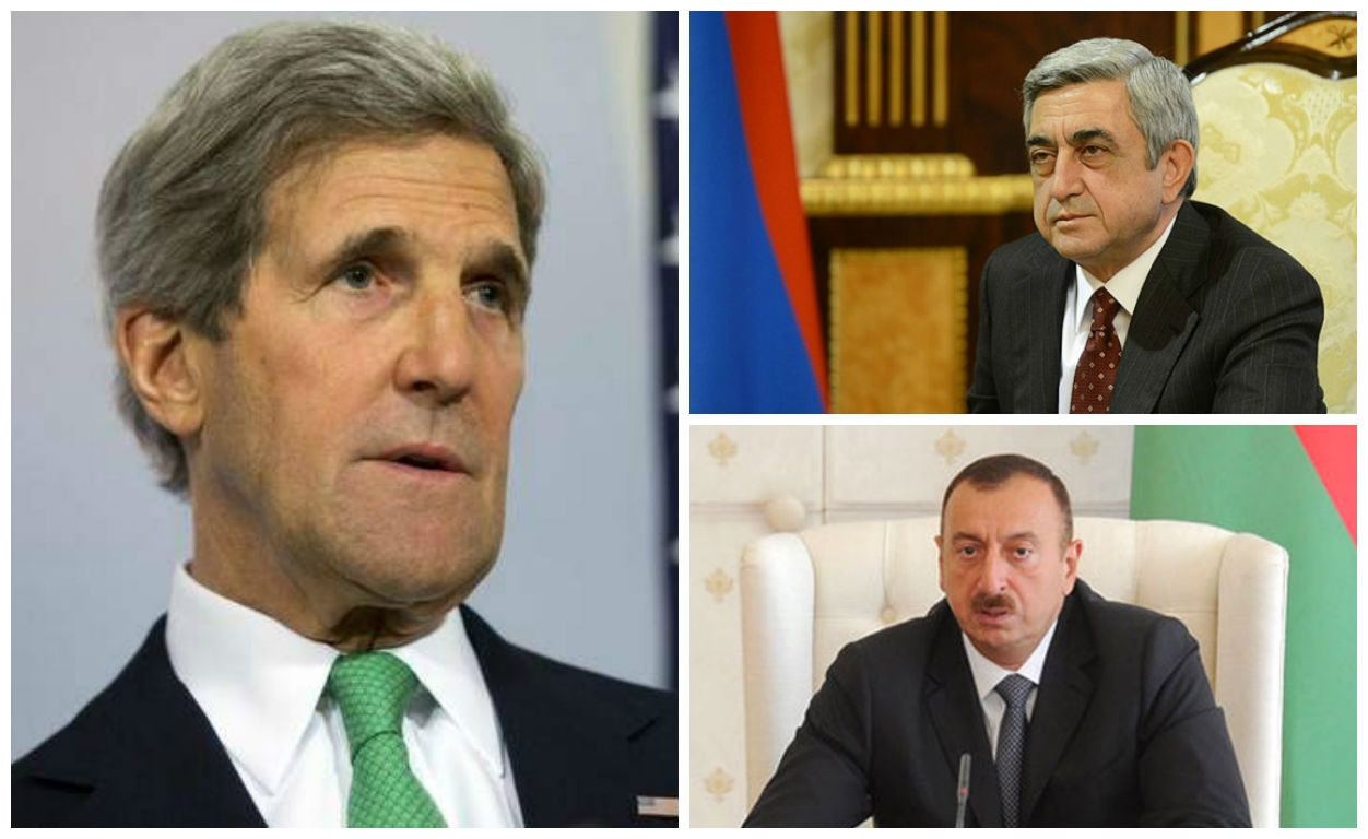 Secretary Kerry to meet Armenian and Azerbaijani Presidents