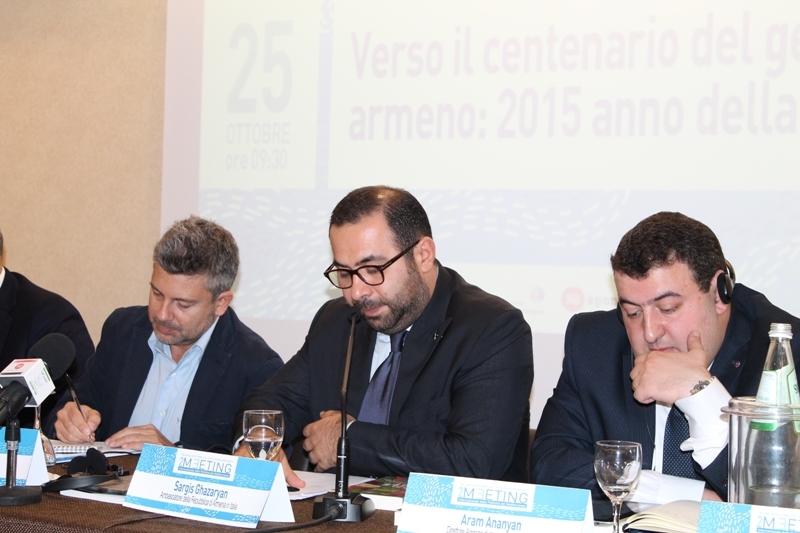 Italian Cagliari holds Armenian Genocide related conference