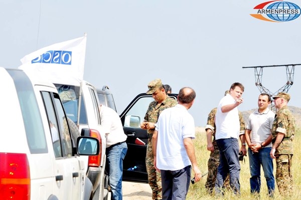 Мониторинг ОБСЕ в направлении Аскерана прошел без происшествий