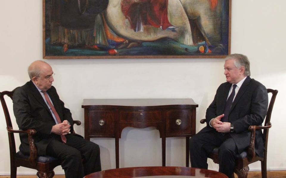 Глава МИД Армении и председатель Палаты представителей Кипра обсудили мероприятия 
в рамках 100-летия Геноцида армян