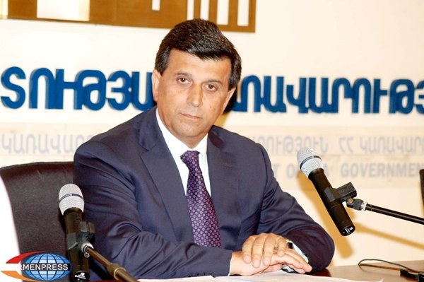 Армен Ерицян назначен министром территориального управления и по чрезвычайным 
ситуациям Республики Армения