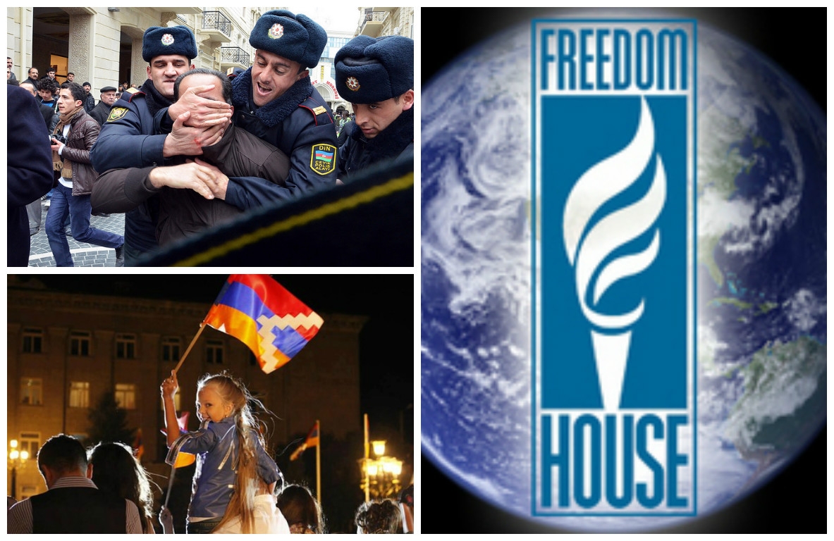 Нагорный Карабах свободнее Азербайджана: Freedom House