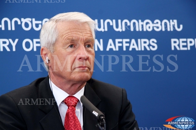 Thorbjørn Jagland says CoE intervention in NK conflict is impossible